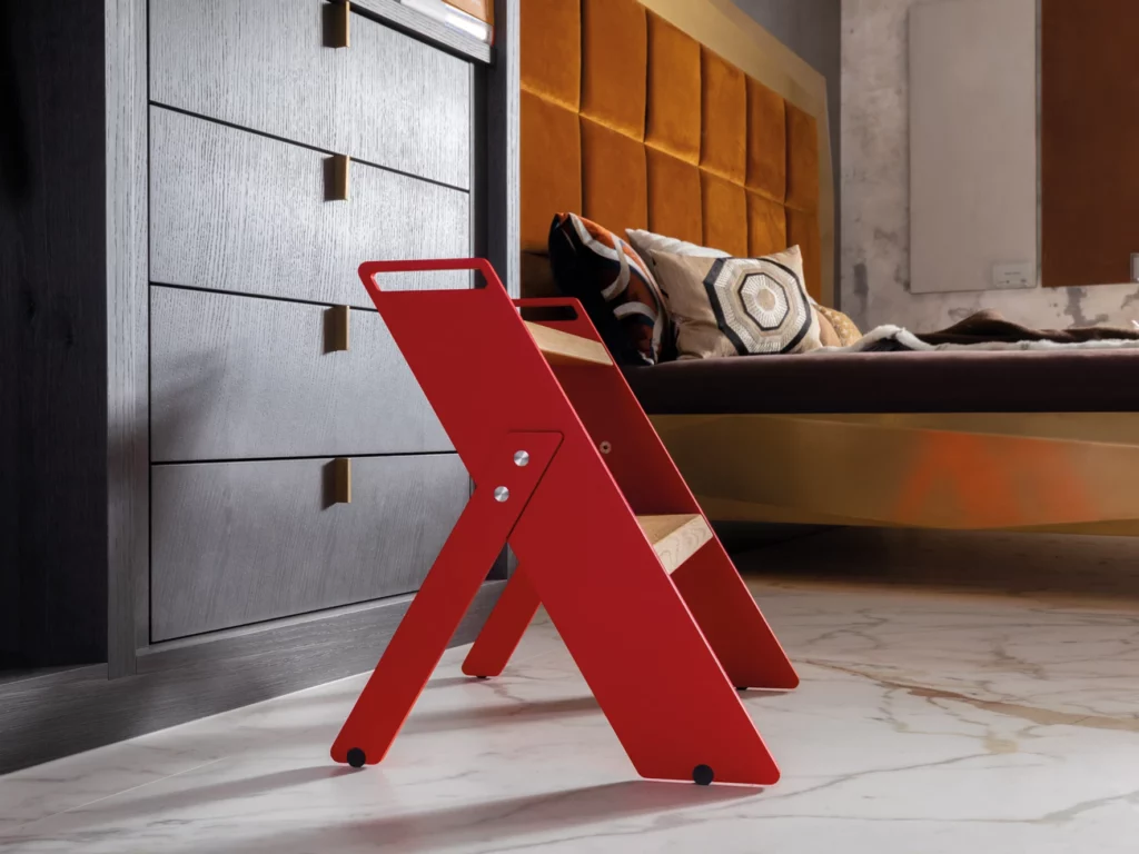Alpha Step Red Lacquered