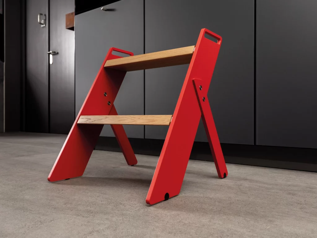 Alpha Step Red Lacquered 2
